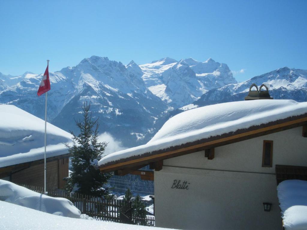 Chalet Blatti Hasliberg Luaran gambar